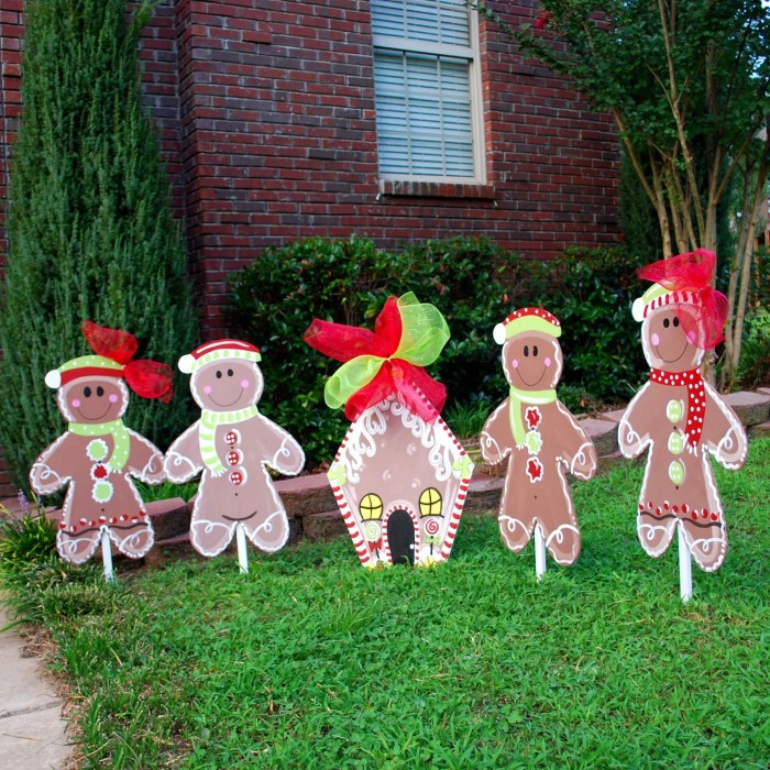 Diy christmas yard decor