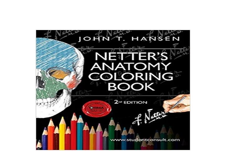 Netters coloring book neuroscience second edition