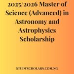 Scholarship For Astronomy Students: Charting a Course Through the Cosmos with Financial Aid